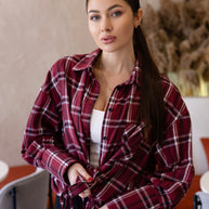 Сорочка в клітинку